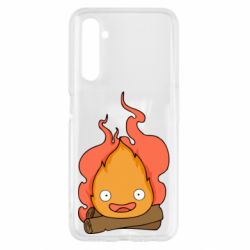 Чохол для Realme 6 Calcifer vector-PrintSalon Чохол для Realme 6 Calcifer vector