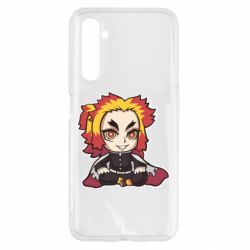 Чехол для Realme 6 Chibi Senjuro Rengoku - PrintSalon