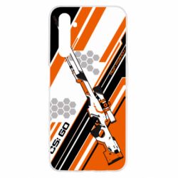 Чохол для Realme 6 CS: GO AWP Asiimov Skin - PrintSalon