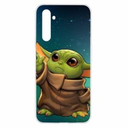 Чохол для Realme 6 Cute Baby Yoda - PrintSalon
