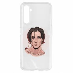 Чехол для Realme 6 Damiano David  portrait - PrintSalon