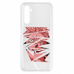 Чехол для Realme 6 Demon Yuji Itadori - PrintSalon