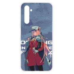 Чехол для Realme 6 DITF Zero Two Art - PrintSalon