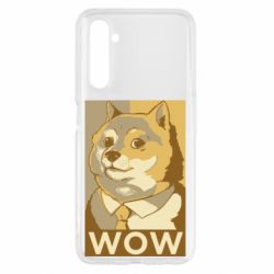 Чехол для Realme 6 Doge wow meme - PrintSalon