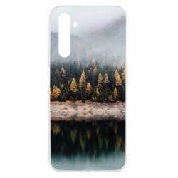 Чехол для Realme 6 Forest by the lake - PrintSalon