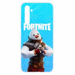 Чехол для Realme 6 Fortnite Snowman - PrintSalon