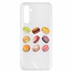 Чехол для Realme 6 Французский макарун - PrintSalon
