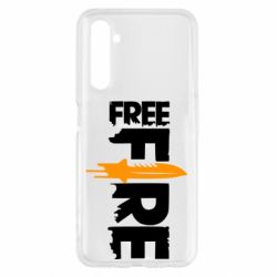 Чохол для Realme 6 Free Fire vertical logo - PrintSalon