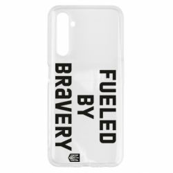 Чехол для Realme 6 Fueled by bravery - PrintSalon
