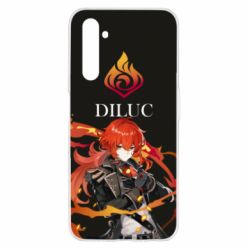 Чохол для Realme 6 Genshin Impact Diluc - PrintSalon