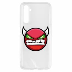 Чохол для Realme 6 Geometry Dash Demon - PrintSalon