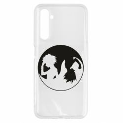 Чехол для Realme 6 Гун и Киллуа Инь Янь - PrintSalon