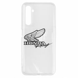 Чехол для Realme 6 Honda Racing art - PrintSalon