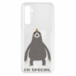 Чехол для Realme 6 I'm special Sloth - PrintSalon