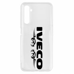 Чехол для Realme 6 Iveco Logo Art - PrintSalon