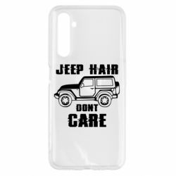 Чехол для Realme 6 Jeep hair don't care - PrintSalon