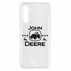 Чехол для Realme 6 John Deere and tractor fanArt