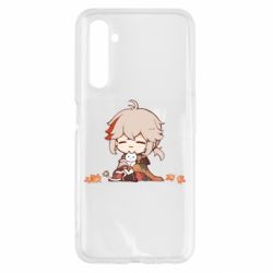 Чохол для Realme 6 Кадзуха з котом - PrintSalon