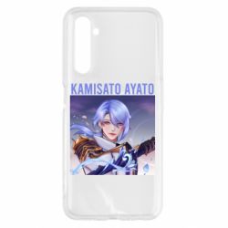 Чехол для Realme 6 Kamisato Ayato - PrintSalon