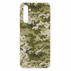 Чохол для Realme 6 Камуфляж ЗСУ - PrintSalon
