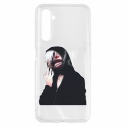 Чехол для Realme 6 Kaneki Portrait - PrintSalon