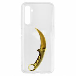 Чохол для Realme 6 Karambit Gold Standoff 2 - PrintSalon