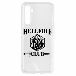 Чехол для Realme 6 Клуб Адского Огня - PrintSalon