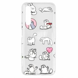 Чохол для Realme 6 Кот Саймона емоції - PrintSalon