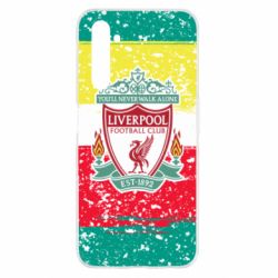 Чохол для Realme 6 Liverpool and logo colors - PrintSalon