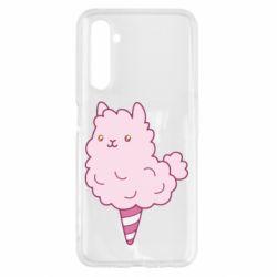 Чехол для Realme 6 Llama Ice Cream - PrintSalon