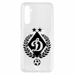 Чехол для Realme 6 Лого Динамо с колосками - PrintSalon
