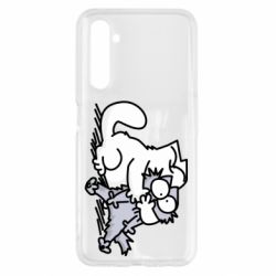 Чохол для Realme 6 Любов котів - PrintSalon