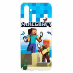 Чехол для Realme 6 Minecraft summer