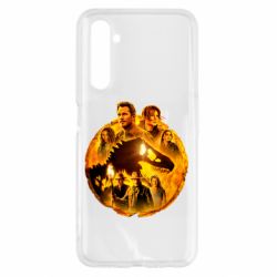 Чехол для Realme 6 Мир Юрского Периода Доминион - PrintSalon