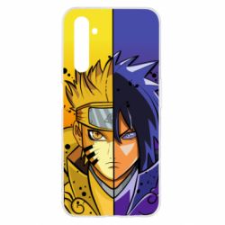 Чохол для Realme 6 Naruto Vs Sasuke - PrintSalon