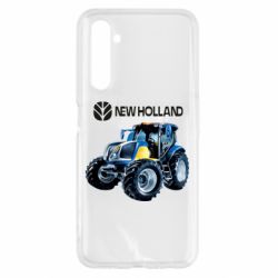 Чехол для Realme 6 New Holland tractor