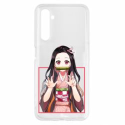 Чехол для Realme 6 Nezuko - PrintSalon