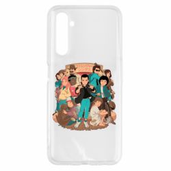 Чехол для Realme 6 Очень странные дела арт - PrintSalon