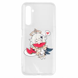 Чохол для Realme 6 Паймон з кавуном - PrintSalon