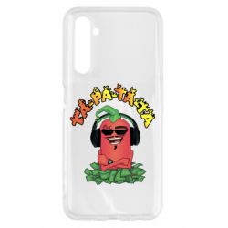 Чехол для Realme 6 Перец Эдисон и доллары - PrintSalon