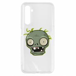 Чехол для Realme 6 Plants vs zombie head - PrintSalon