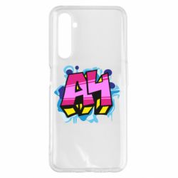 Чехол для Realme 6 Pro А4 Граффити - PrintSalon