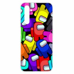Чехол для Realme 6 Pro Among us multicolored - PrintSalon