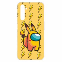 Чехол для Realme 6 Pro Among Us - Pikachu skin - PrintSalon
