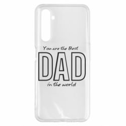 Чохол для Realme 6 Pro Best dad text - PrintSalon