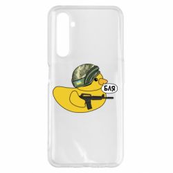 Чехол для Realme 6 Pro Боевая утка - PrintSalon