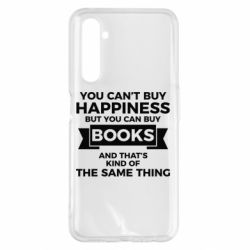 Чехол для Realme 6 Pro Books are happiness