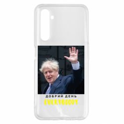 Чехол для Realme 6 Pro Boris Johnson Everybody - PrintSalon