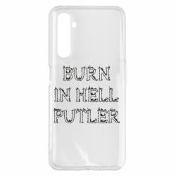 Чехол для Realme 6 Pro Born in Hell Putin - PrintSalon