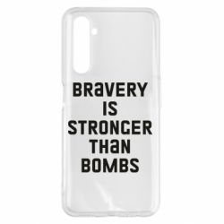 Чехол для Realme 6 Pro Bravery is stronger - PrintSalon